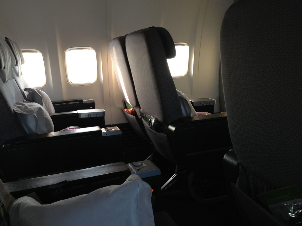 Qantas 737 Business Class