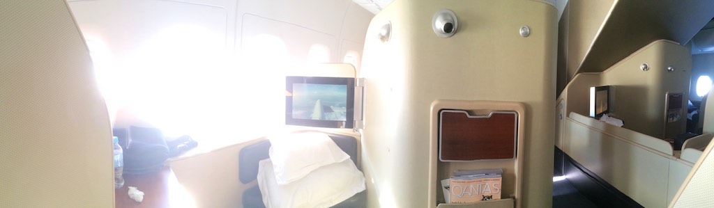Qantas A380 First Class Panorama