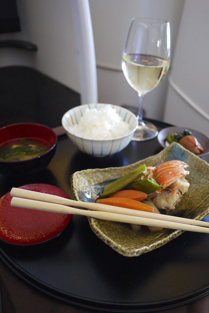 27 Japan Airlines First Class Dining - JL772 - Sydney - Tokyo | Point Hacks