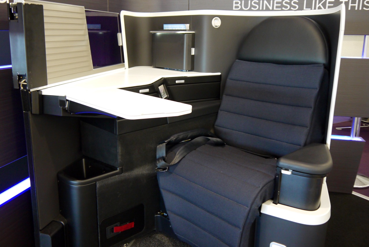 Virgin Australia new 2015 Business Class A330-777 Seat