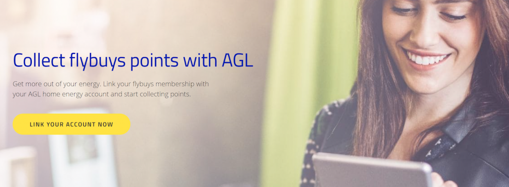 Earning flybuys with AGL