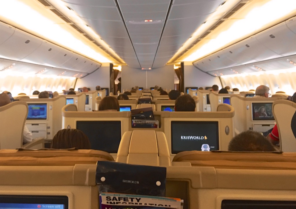 Singapore Airlines 777-300 Business Class Cabin - SQ211 Business Class | Point Hacks