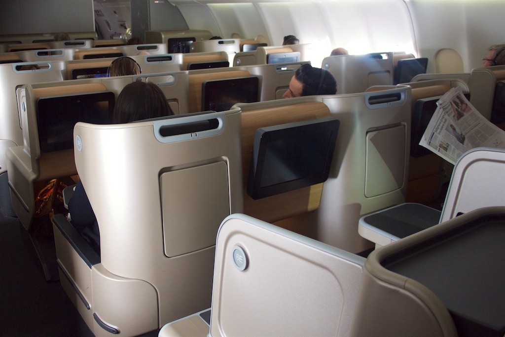 Qantas new A330 Domestic Business Class