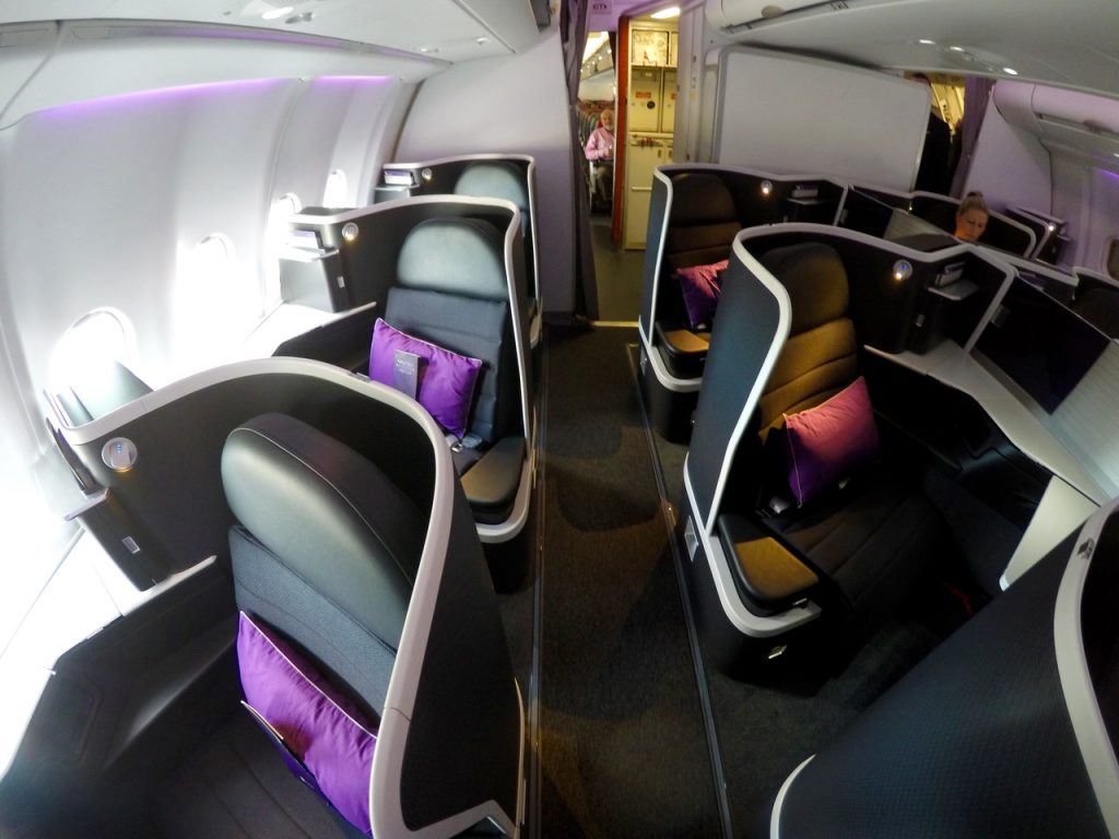 Virgin A330 Business Cabin | Point Hacks