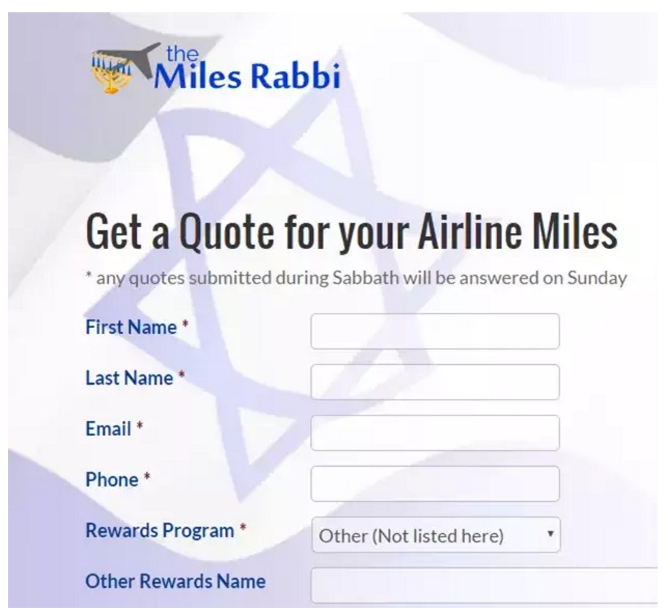 Online Mileage Brokers - The Miles Rabbi | Point Hacks