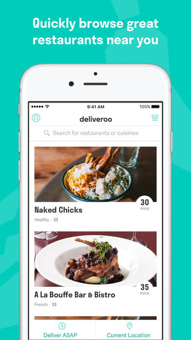 deliveroo-app-screenshot | Point Hacks