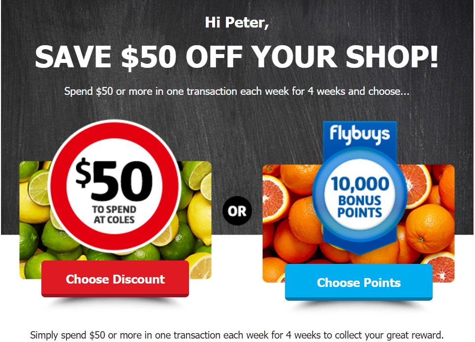 Flybuys Email offer | Point Hacks