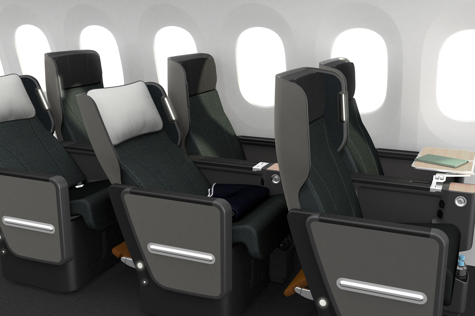 Qantas 787 Premium Economy seat