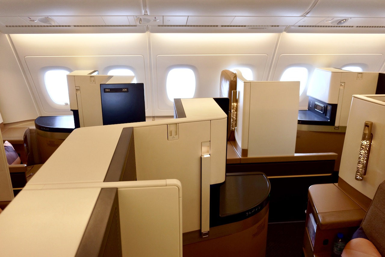 Etihad A380 Business Class Cabin | Point Hacks