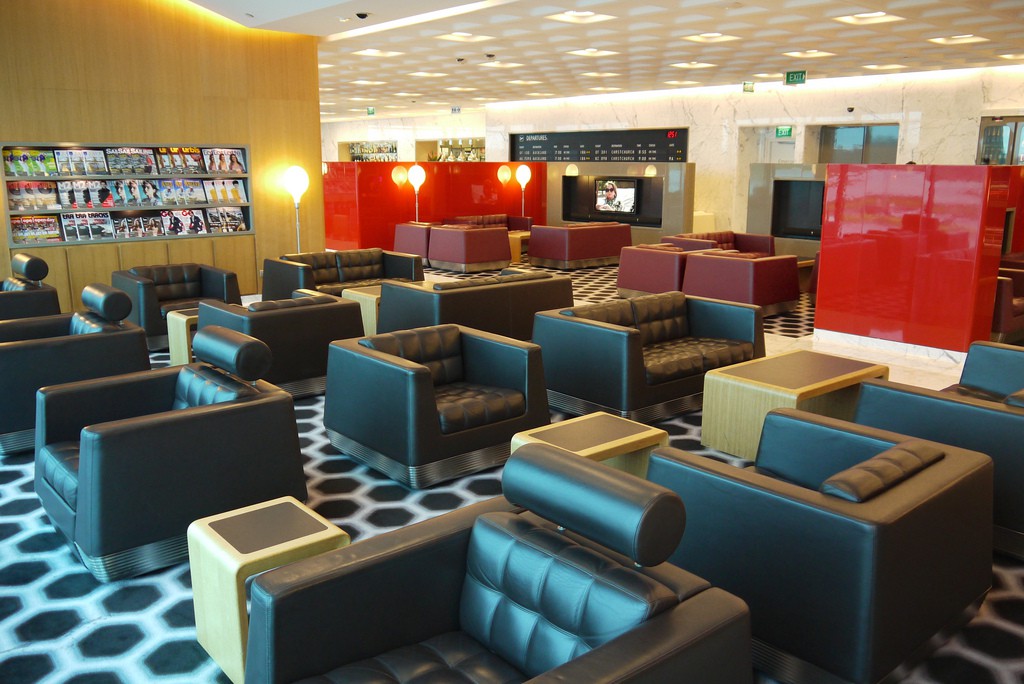 Qantas International First Lounge Melbourne