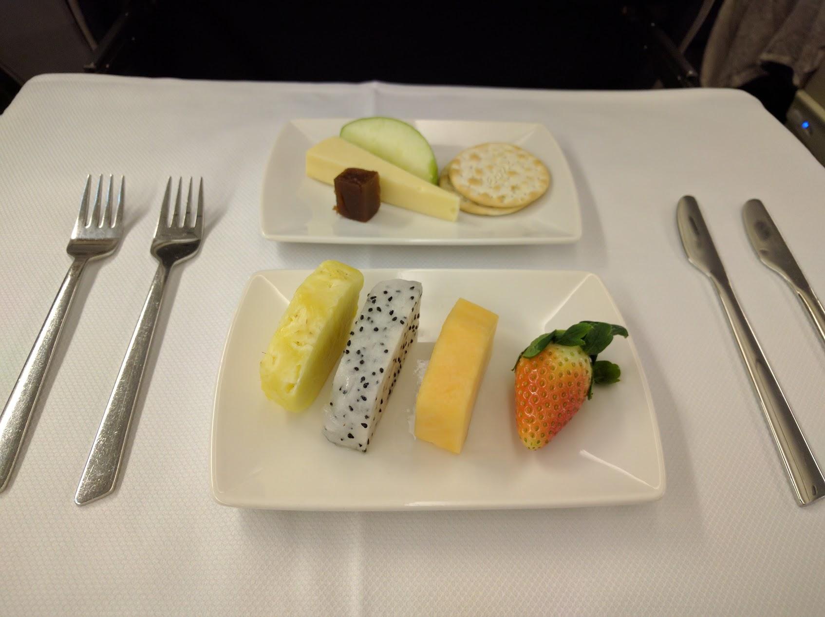 Cathay Pacific CX451 Fruits