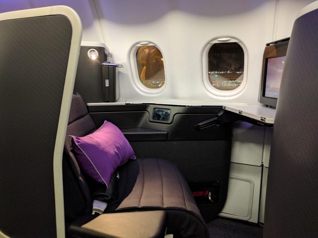 Virgin Australia A330 Business Class Seat | Point Hacks