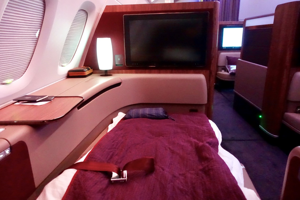 Qatar A380 First Class