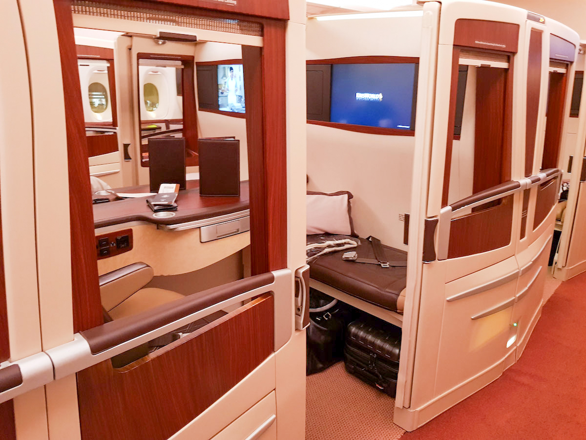 Singapore Airlines A380 old First Class Suite