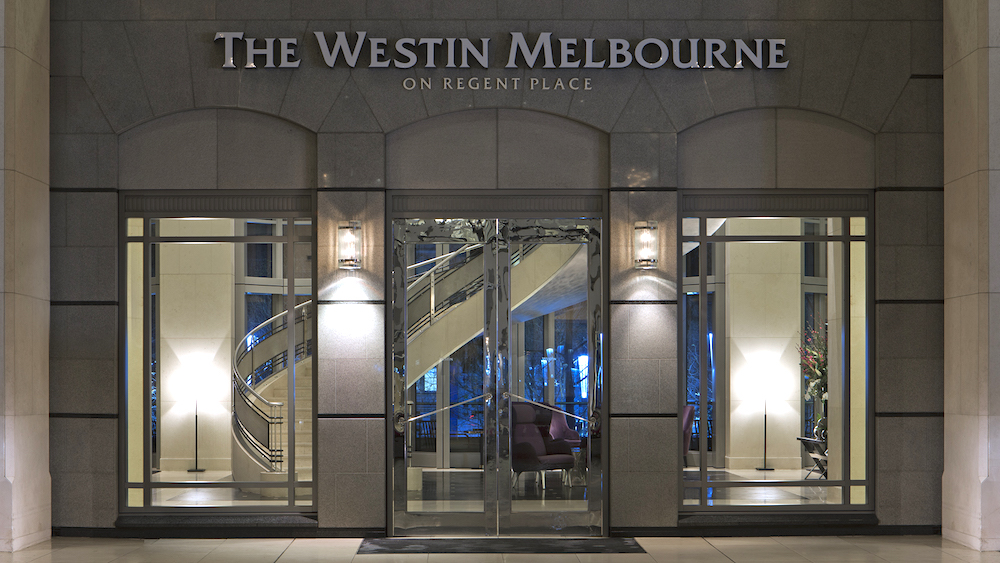 The Westin Melbourne Entrance | Point Hacks