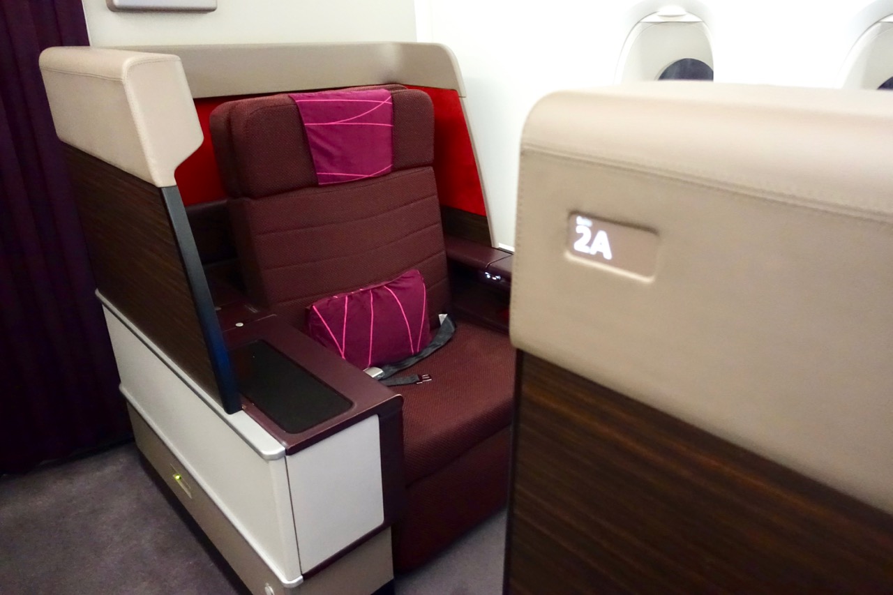 Malaysia Airlines A380 First Class window seat