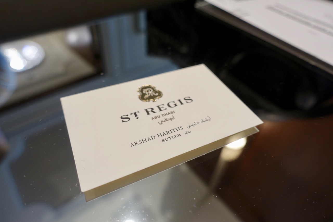 The St. Regis Abu Dhabi Room | Point Hacks