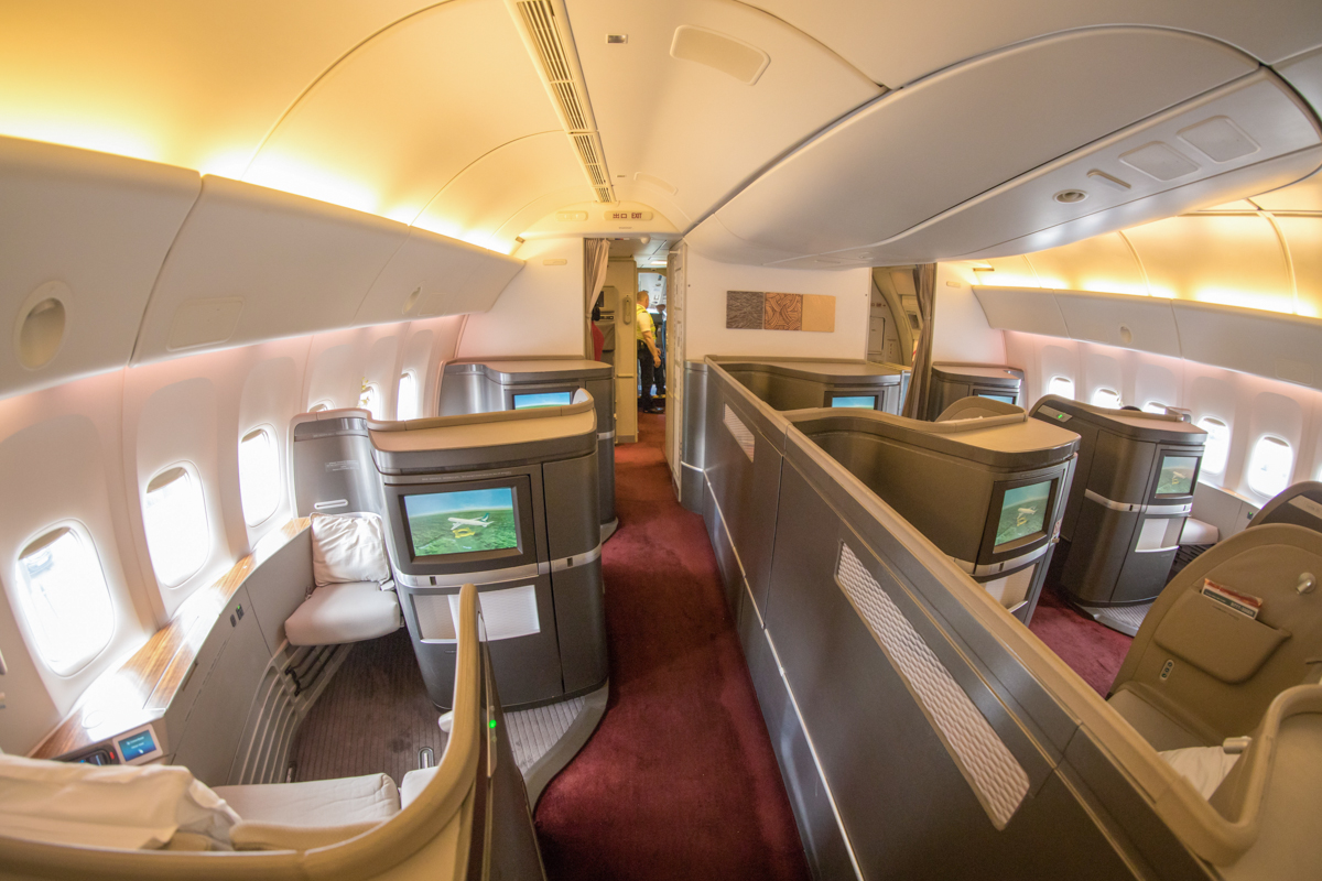 Cathay Pacific 777 First Class