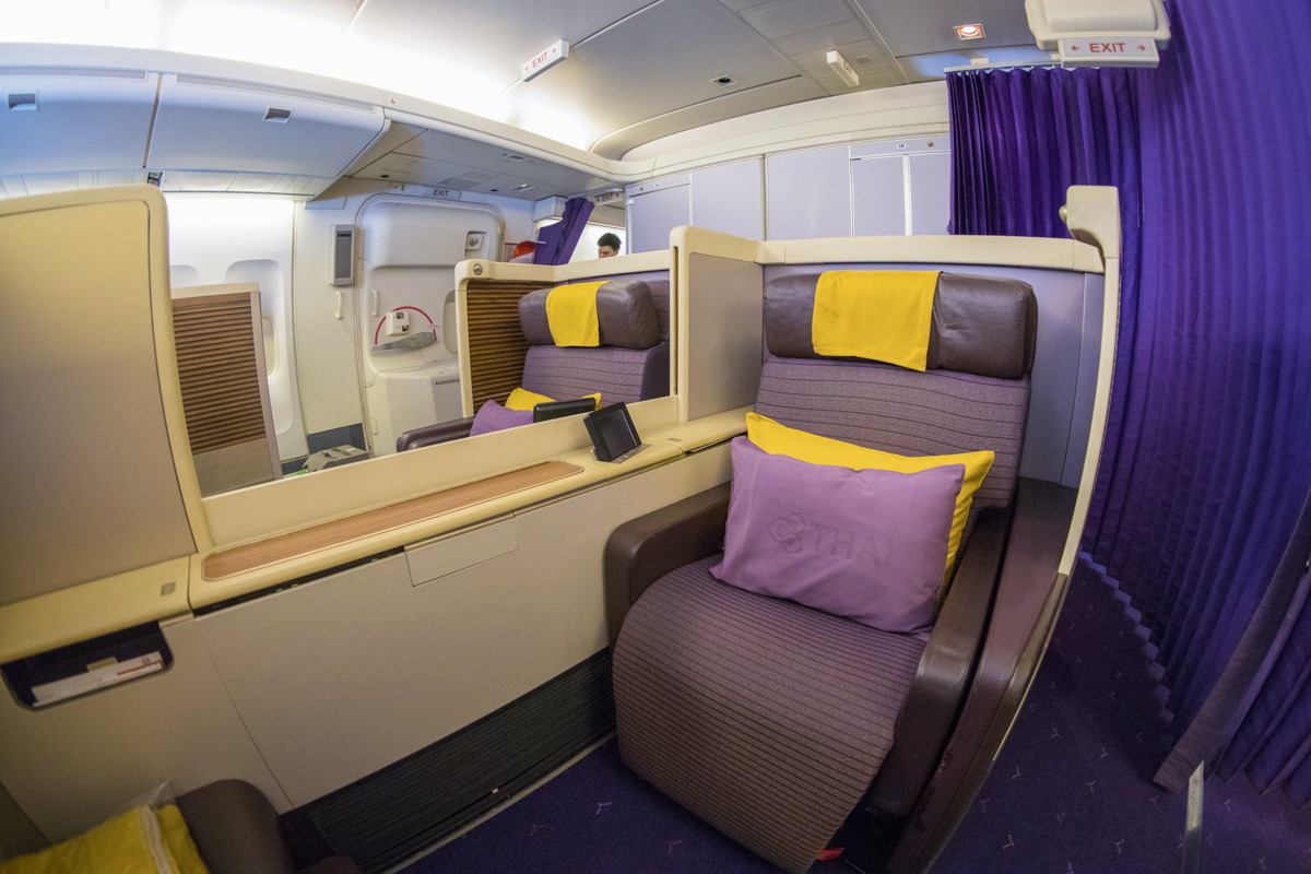 THAI Airways First Class seat