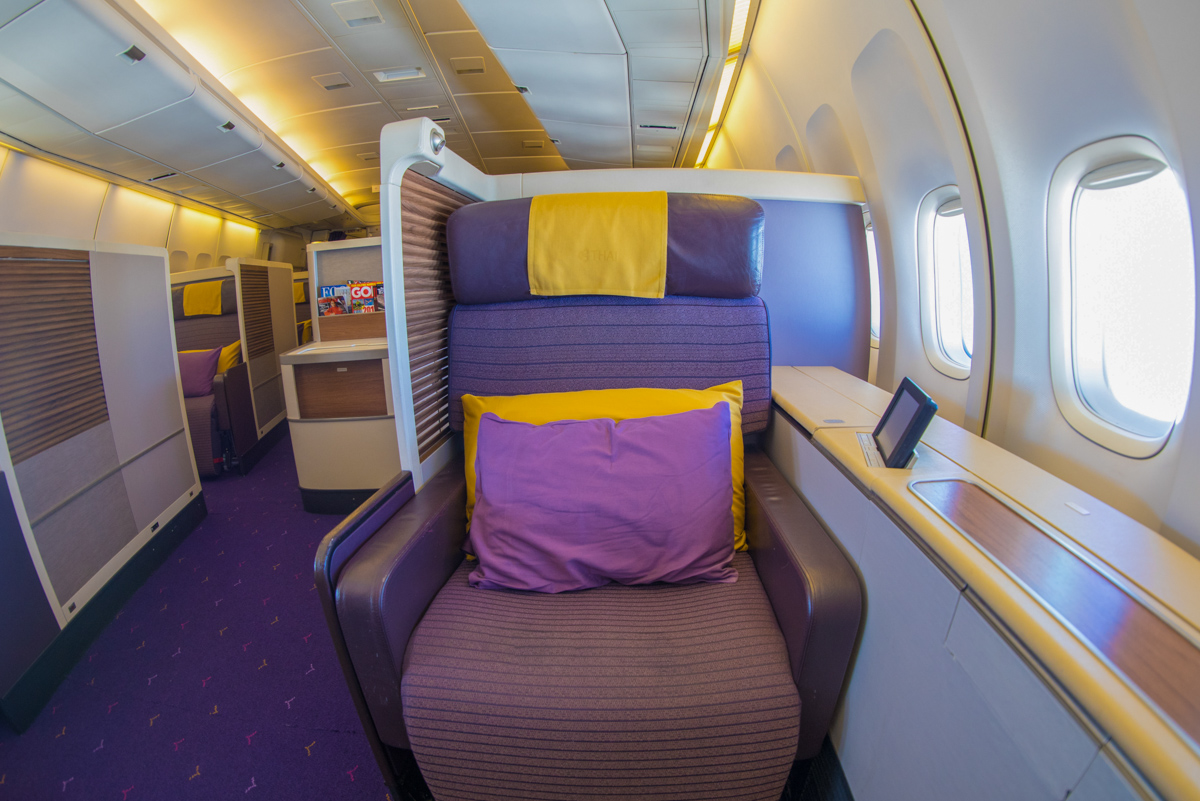 THAI Airways First Class seat