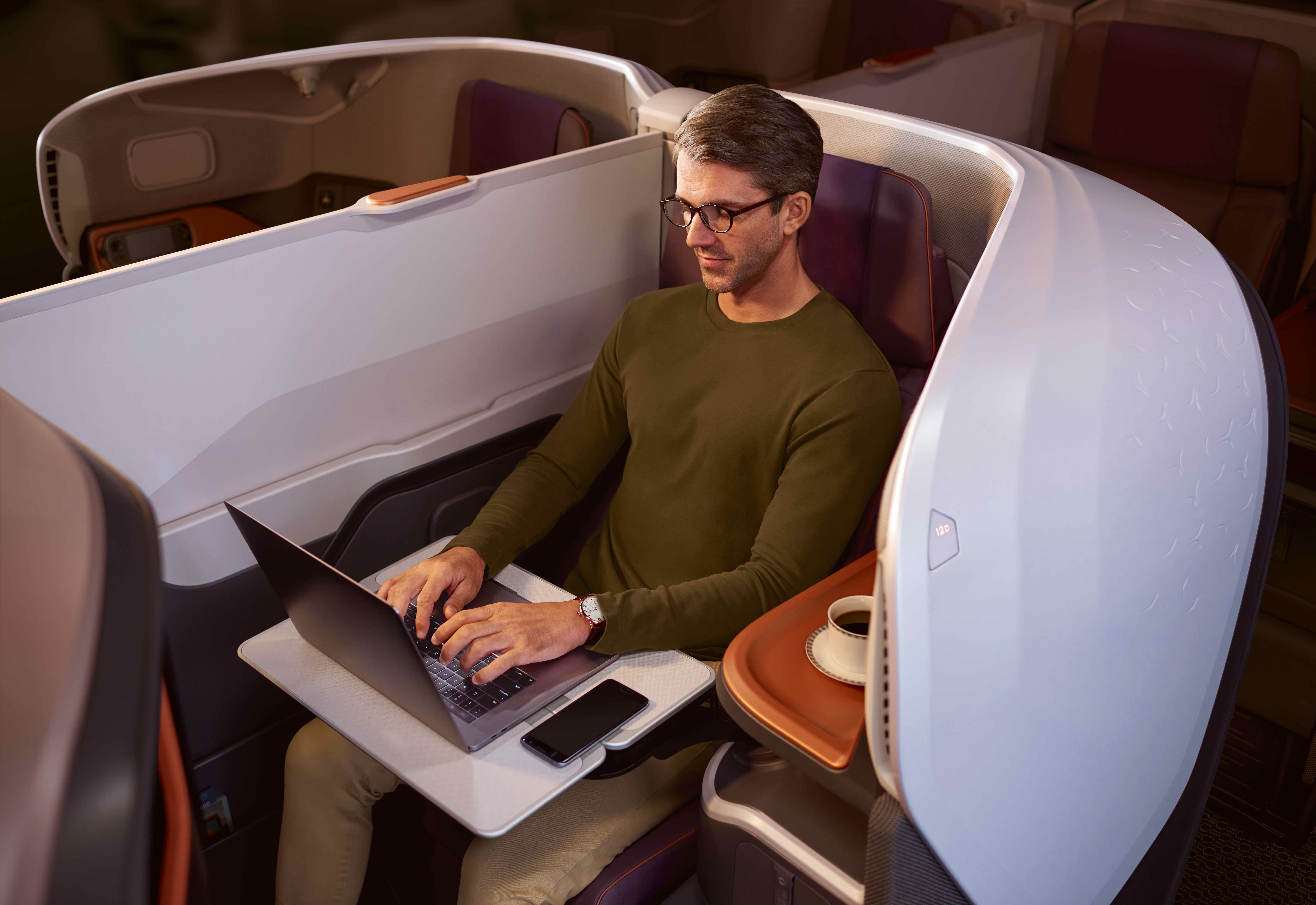 Singapore Airlines A380 New Business Class