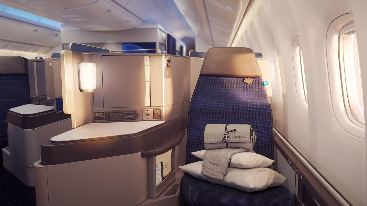 United Airlines 787 Business Class