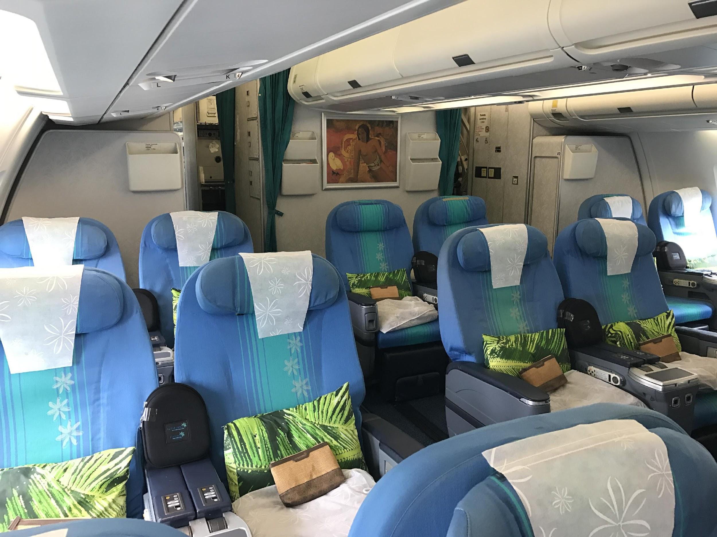 Air Tahiti Nui A340 Business Class