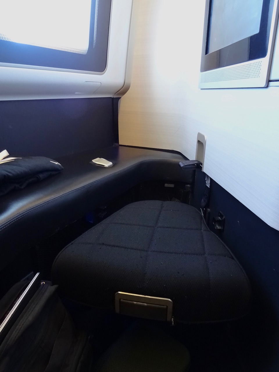 British Airways 777 First Class footstool