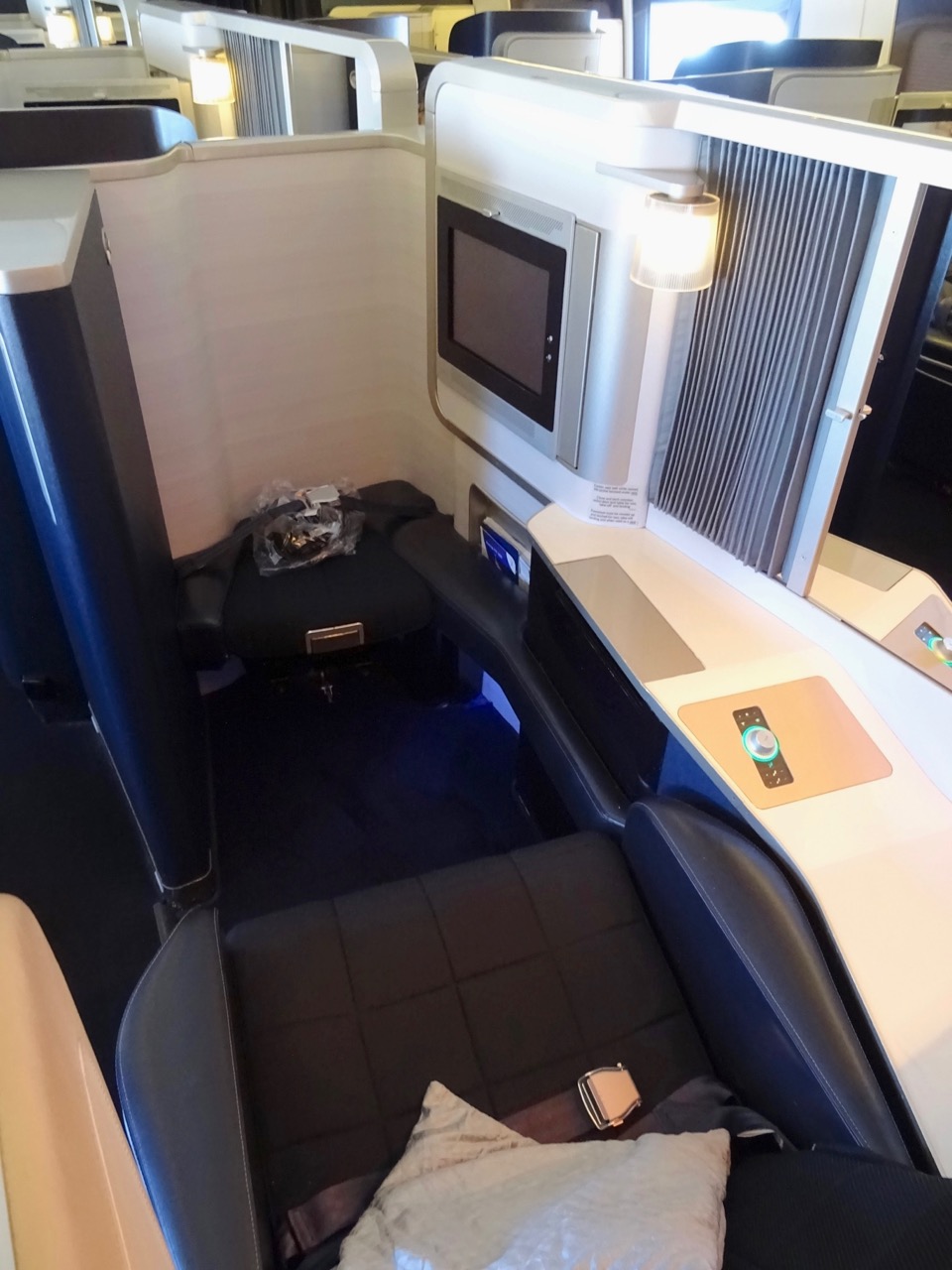 British Airways 777 First Class seat