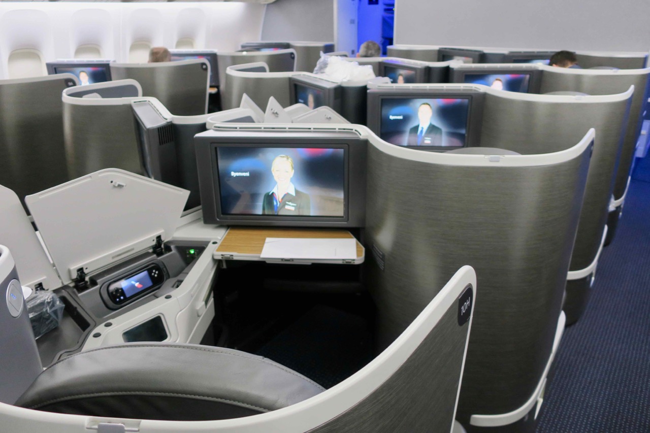 American Airlines 772 Business Class