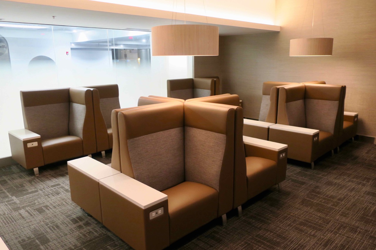 American Airlines Flagship Lounge Miami seating area
