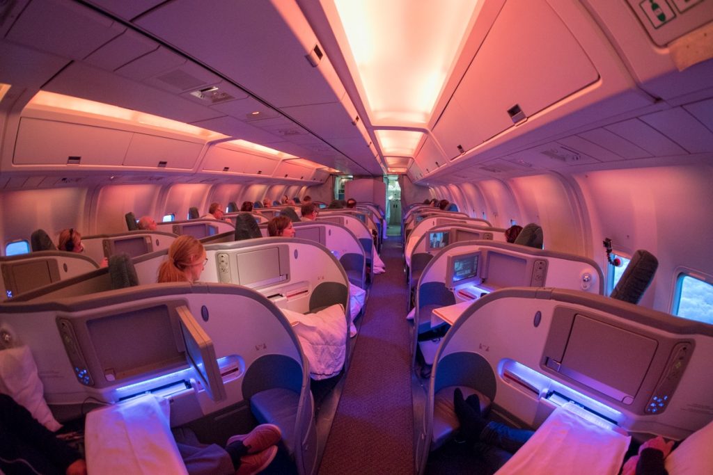 Air Canada Boeing 767-300 Business Class