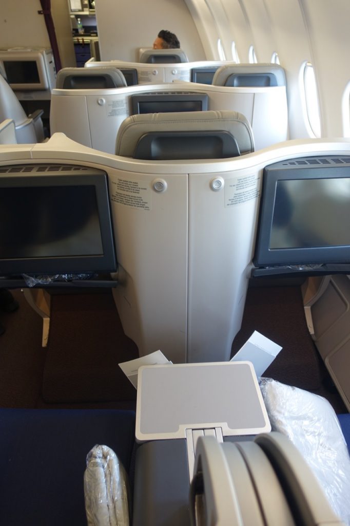 The Malaysia Airlines A330 Cabin seat
