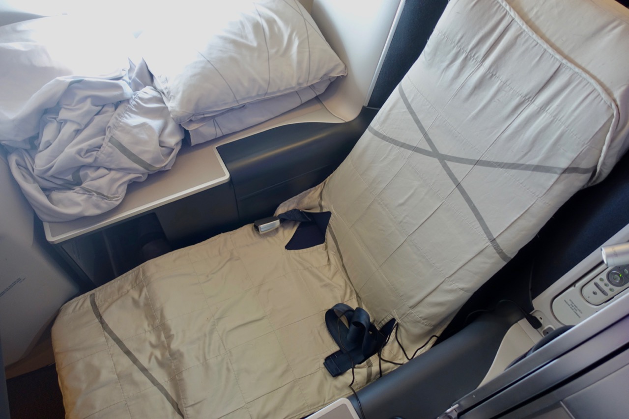Malaysia Airlines A330 Business Class mattress pad