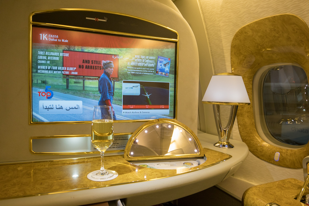 Emirates 777 First Class