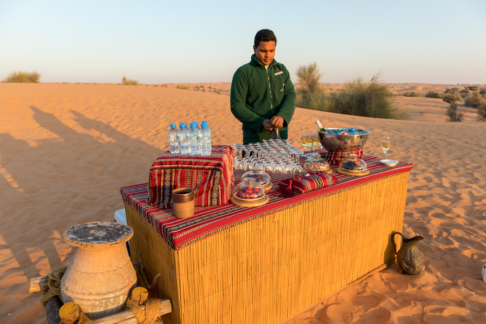 Al Maha, a Luxury Collection Desert Resort & Spa, Dubai sundowner activity