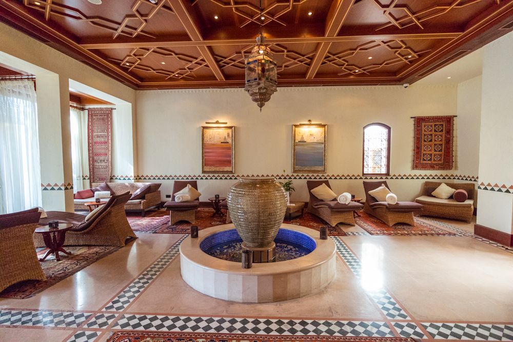 Al Maha, a Luxury Collection Desert Resort & Spa, Dubai spa and gym area