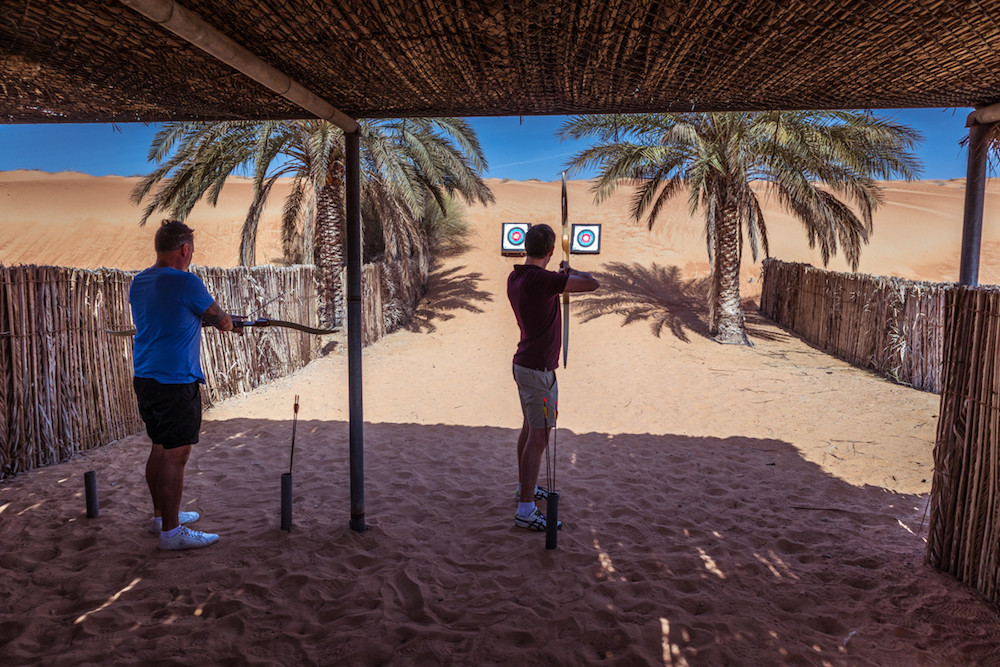 Al Maha, a Luxury Collection Desert Resort & Spa, Dubai archery activity