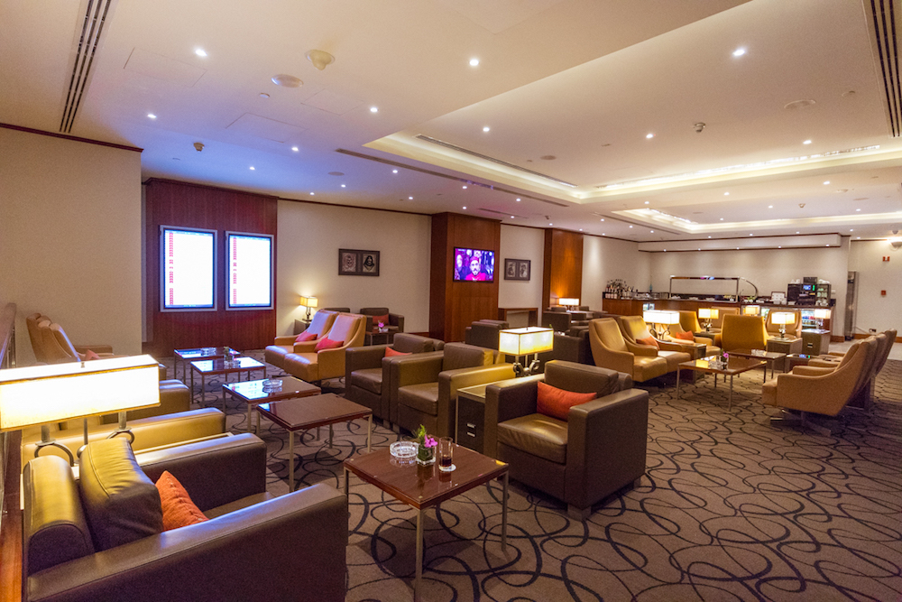 Emirates First Class Lounge Terminal 3 Concourse C Dubai seating area