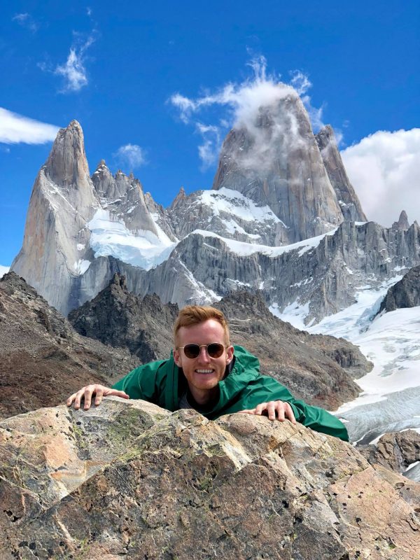 Matt in Cerro Fitz Roy in Argentinian Patagonia