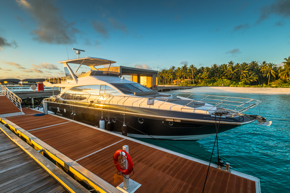 The St. Regis Maldives Vommuli Resort 66-foot yacht