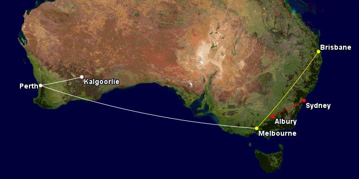 layover route map