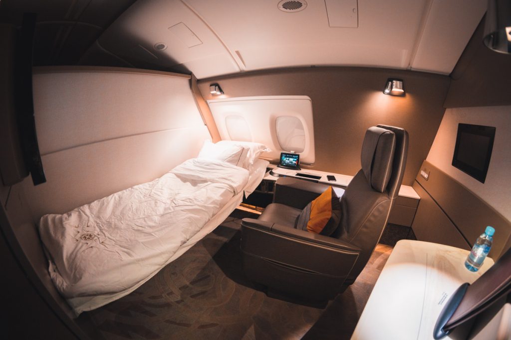 Singapore Airlines A380 First Class Suite | Point Hacks