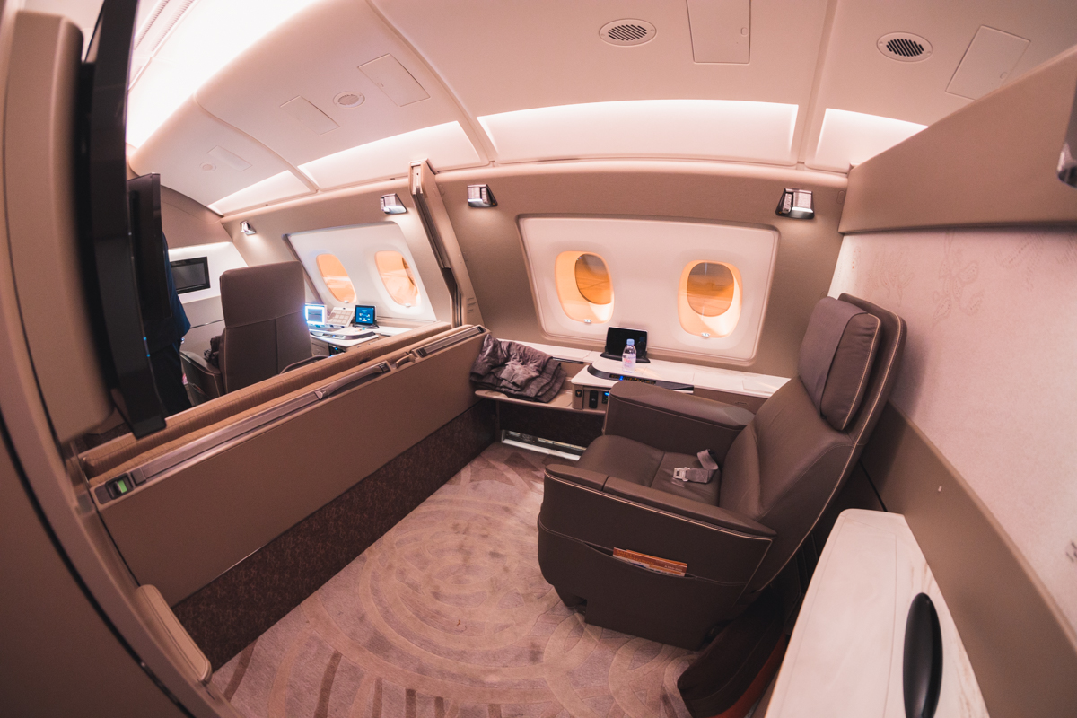 Singapore Airlines A380 (new) First Class Suites