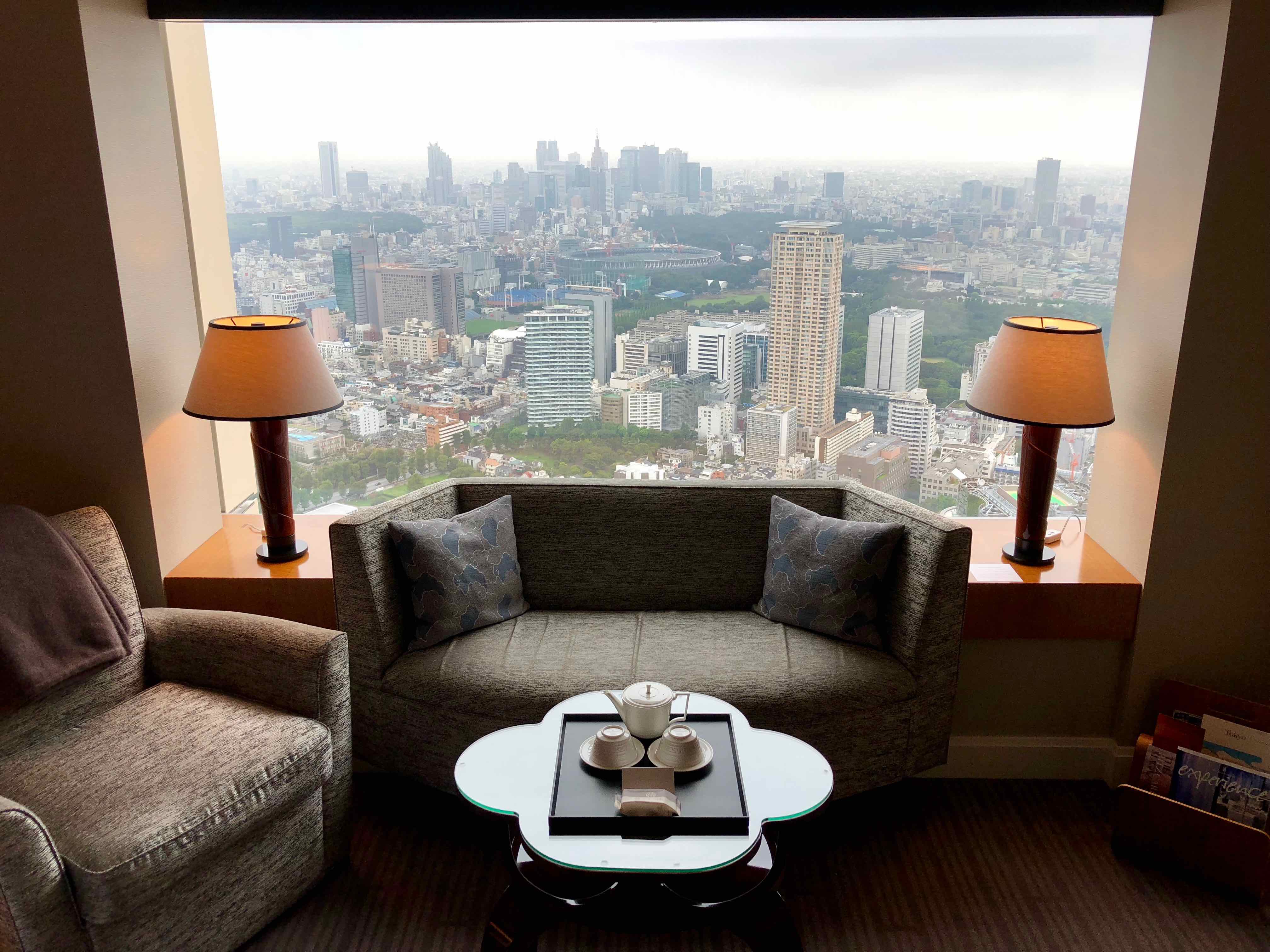 The Ritz-Carlton, Tokyo view from room