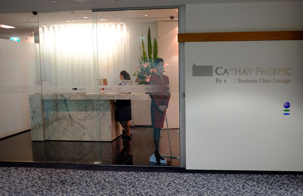 Cathay Pacific First & Business Class Lounge