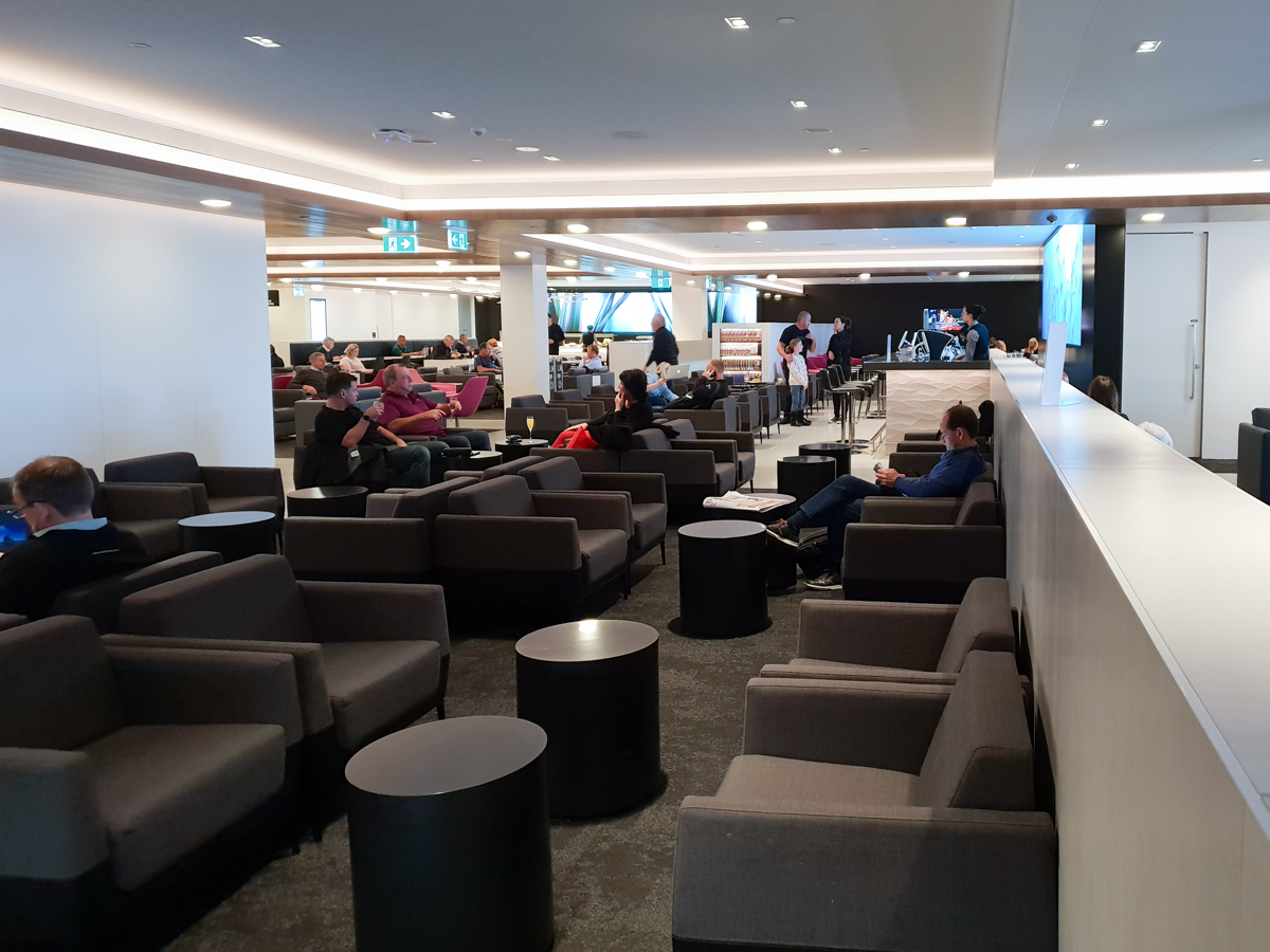 Air New Zealand Lounge seating area
