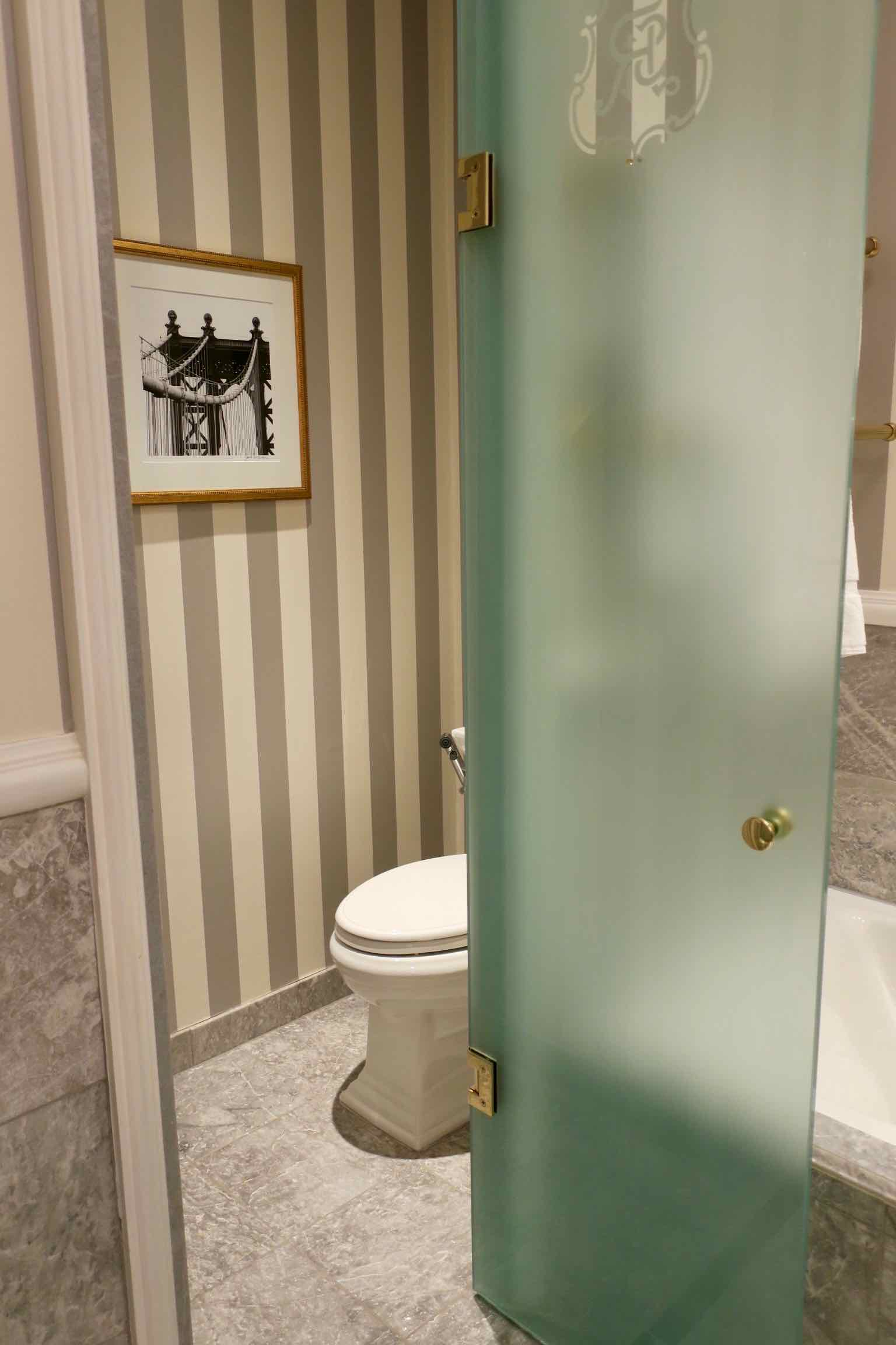 The St. Regis New York Superior Room toilet