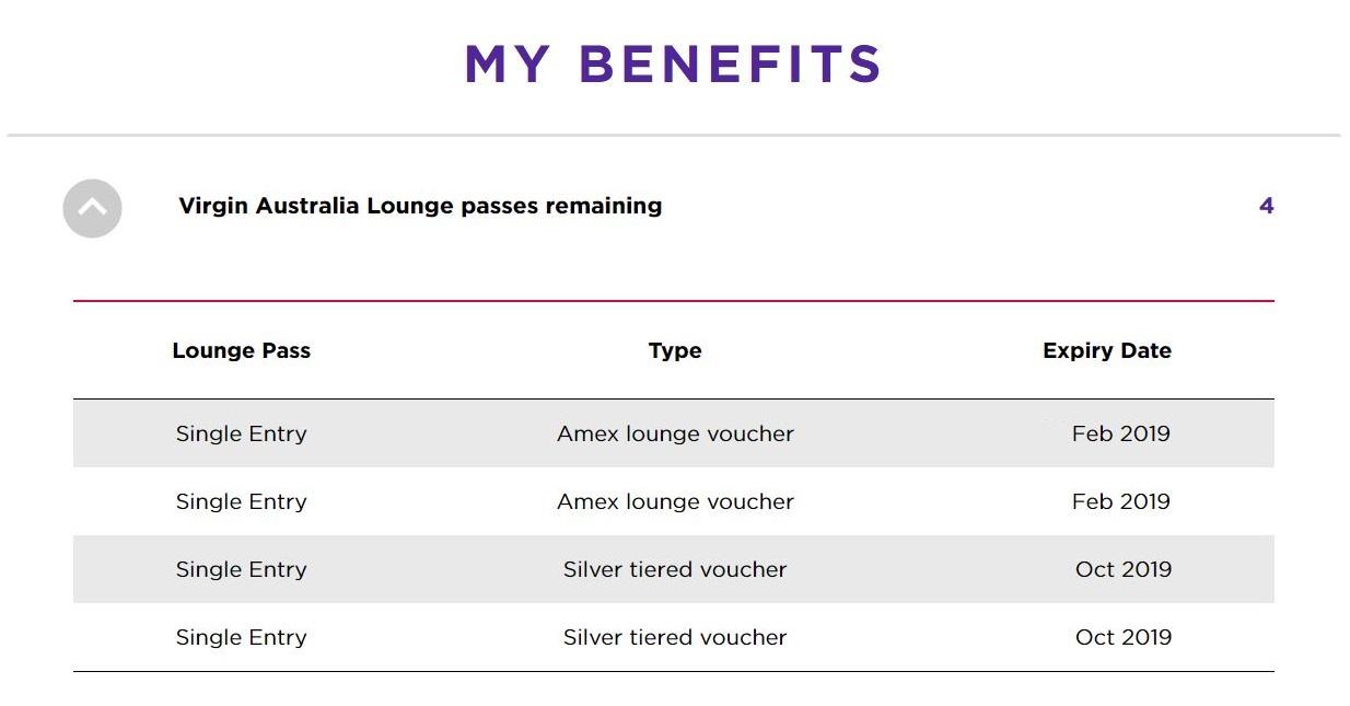 Virgin Australia Lounge digital pass