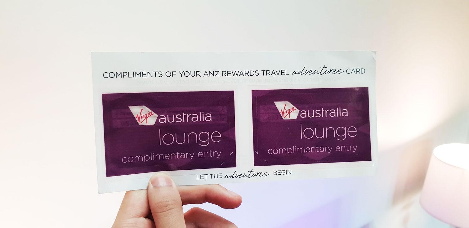 Virgin Australia Lounge Complimentary pass